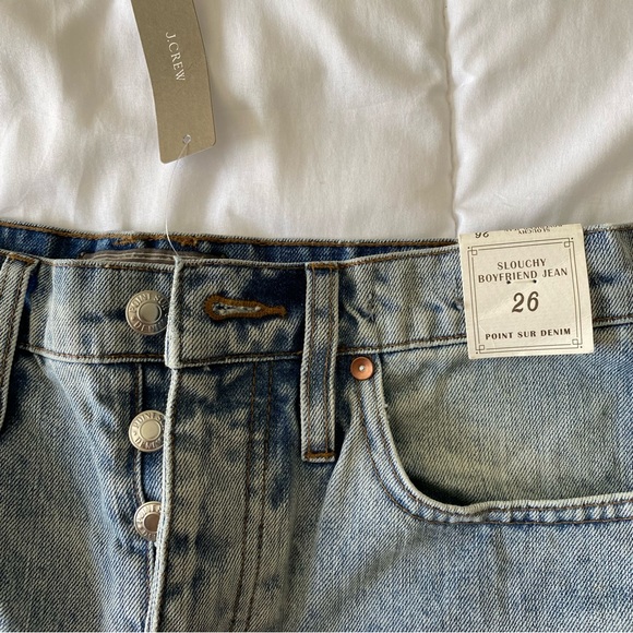 J. Crew Point Sur Denim Slouchy Boyfriend Jean - Picture 4 of 10